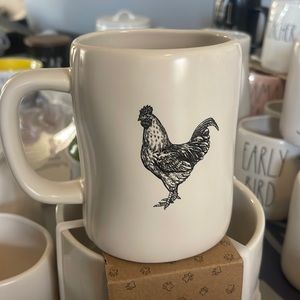 Rae Dunn early bird rooster mug